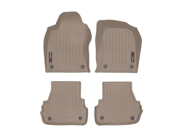 45118314511822 - Accessories: Front &amp; Rear Tan FloorLiner™ DigitalFit® for WeatherTech Image