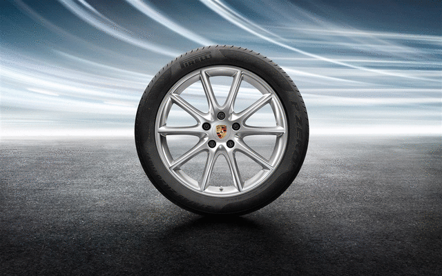 9Y0044641B - Wheels: 20-Inch Cayenne Design Summer Wheel-And-Tire for Porsche: Cayenne Image