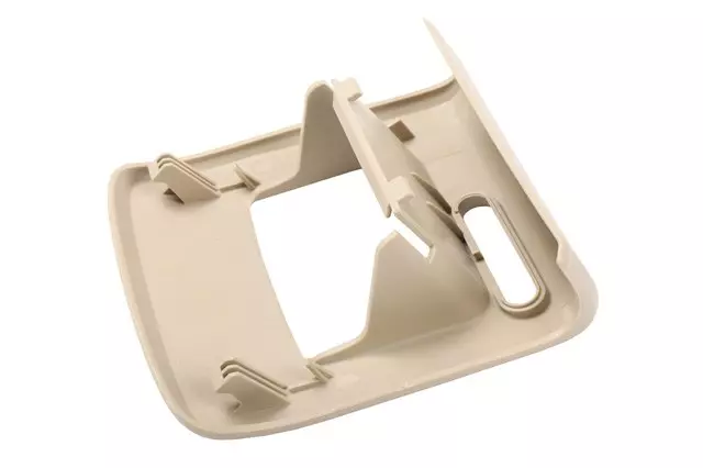 Part# 84106625 Light Neutral Rear Passenger Side Seat Back Latch Release Knob Bezel - GM (84106625)