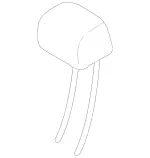 24697007509D88 - : Head Restraint for Mercedes-Benz Image
