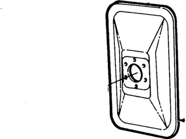 F4UZ17682A - Body: Mirror Assembly for Ford: E-150, E-150 Club Wagon, E-150 Econoline, E-150 Econoline Club Wagon, E-250, E-250 Econoline, E-350 Club Wagon, E-350 Econoline, E-350 Econoline Club Wagon, E-350 Super Duty, E-450 Econoline Super Duty, E-450 Super Duty, Econoline Super Duty Image