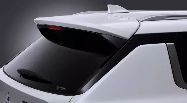 MZ576892EX - : Tailgate Spoiler - Titanium for Mitsubishi: Outlander Image