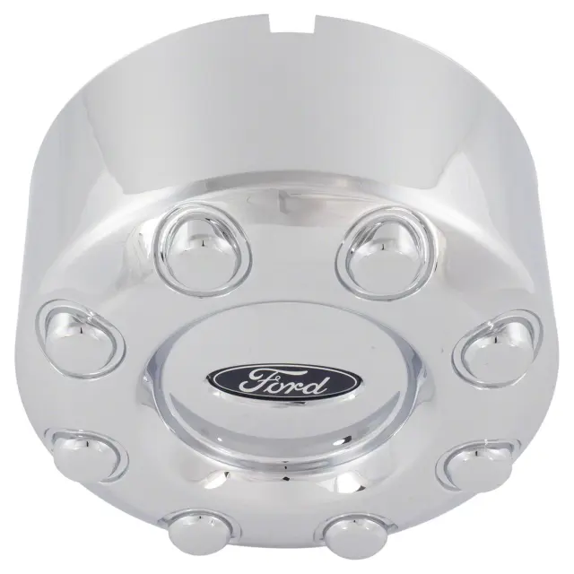 Genuine OEM Ford Wheel Center Cap - Chrome For 2005-2016 Super Duty 10 Lug 19.5" - 5C3Z-1130-MA