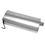 21286 - : Quiet-Flow SS Direct Fit Exhaust Muffler 2.25" Inlet (ID) 2.25" Outlet (ID) for Walker Exhaust Image