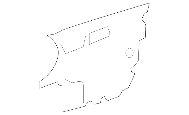 2217200978 - Front Doors: Sealing Frame for Mercedes-Benz: 250, 300S, S350, S400, S500, S550, S600, S63 AMG Image image