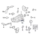 7L1Z19K592A - HVAC: Drain Hose for Ford: Expedition | Lincoln: Navigator Image