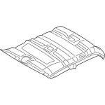 7A2Z7851944XD - Body: Headliner for Ford: Explorer Sport Trac Image