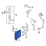 FC2Z12A650PB - : ECM for Ford: E-350 Super Duty, E-450 Super Duty Image
