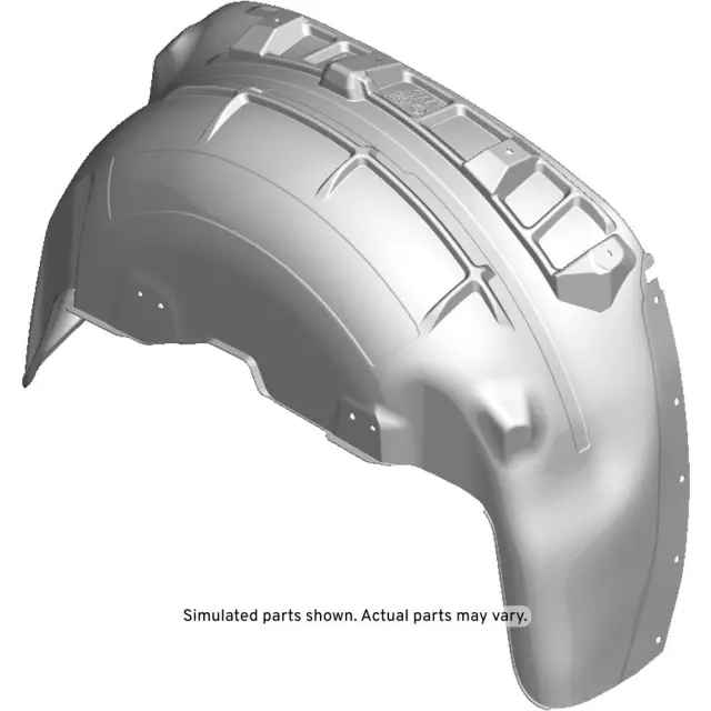 22806444 - : Passenger Side Rear Wheelhouse Liner for Chevrolet: Suburban Image