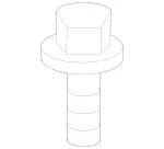535 - Electrical System: Tapping Screw for Mercedes-Benz: 180C, 250, 300S, C230, C240, C280, C32 AMG, C320, C350, C55 AMG, CL500, CL55 AMG, CLK320, CLK350, CLK500, CLK55 AMG, CLK550, CLK63 AMG, CLS500, CLS55 AMG, CLS550, CLS63 AMG, E430, G55 AMG, G550, G550 4x4, G63 AMG, G65 AMG, S350, S400, S430, S500, S55 AMG, S550, S600, S63 AMG, SLK230, SLK280, SLK300, SLK320, SLS AMG Image