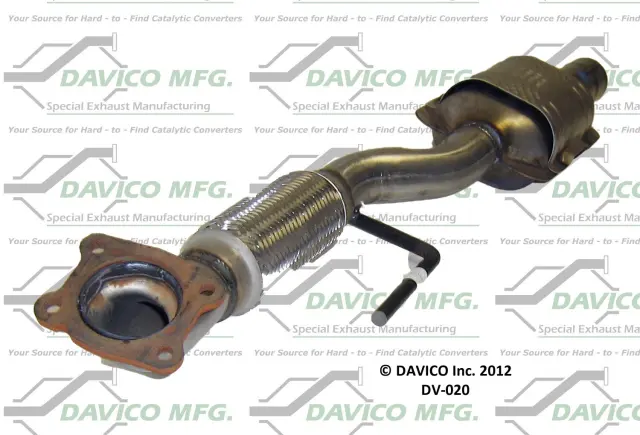 DV020 - : Direct Fit Catalytic Converter for DAVICO CONVERTERS Image