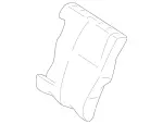 20492041337K50 - Body: Seat Back Cover for Mercedes-Benz: C 250, C 300, C 350, C 63 AMG&amp;reg; Image image