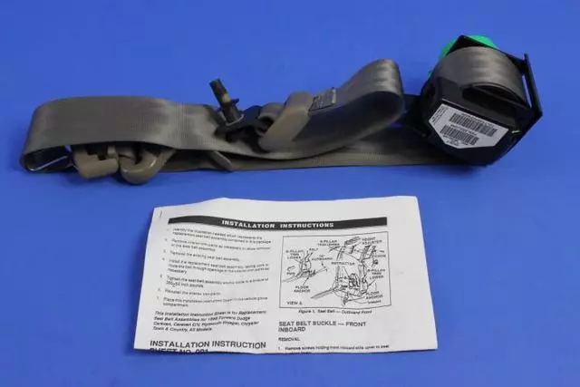 SL69ZJ3AB - Interior Trim: 1st Rear Outer Seat Belt for Mopar Image