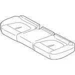 HP5Z5463804CD - : Seat Cover for Lincoln: MKZ Image