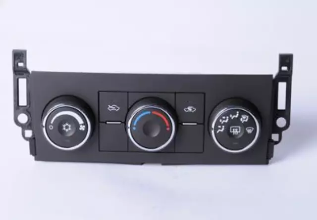 Heating and Air Conditioning Control Panel with Rear Window Defogger Switch - GM (22803600)