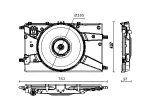 CFF546000P - : Engine Cooling Fan for Behr Image