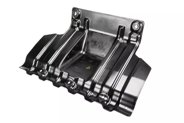 15049190 - Body: Splash Shield for Cadillac: Escalade, Escalade ESV, Escalade EXT | Chevrolet: Avalanche 1500, Avalanche 2500, Silverado 1500, Silverado 1500 Classic, Silverado 1500 HD, Suburban 1500, Suburban 2500, Tahoe | GMC: Sierra 1500, Sierra 1500 Classic, Sierra 1500 HD, Yukon, Yukon XL 1500, Yukon XL 2500 Image