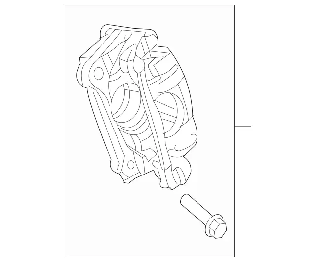 34207183 - : Parts Kit, Brake Caliper for Mercedes-Benz: Sprinter 2500 Image