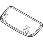 2T1Z61279C90A - Body: Dome Lamp Mount Bracket for Ford: Transit Connect Image