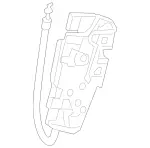 997203402 - : Door Lock for Mercedes-Benz Image