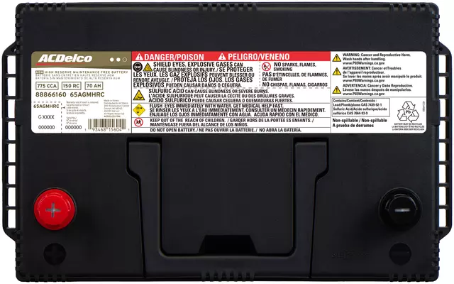 Battery - ACDelco (65AGMHRC)