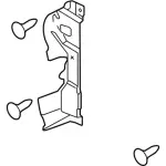 DG1Z8310C - : 2013-2019 Ford - Radiator Support Air Deflector for Ford: Police Interceptor Sedan, Taurus Image