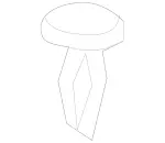 198834789007 - : Clamp for Mercedes-Benz Image