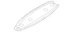 16474013707E94 - : Upper Gate Trim for Mercedes-Benz Image