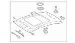 20969001508J62 - Body: Headliner for Mercedes-Benz Image