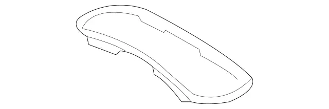 17169402949051 - Body: Bezel for Mercedes-Benz Image