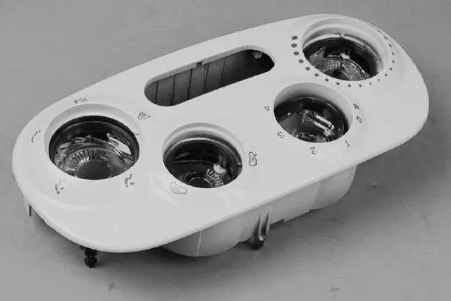 Heater And A/C Control Bezel - Mopar (1WZ17JXWAA)