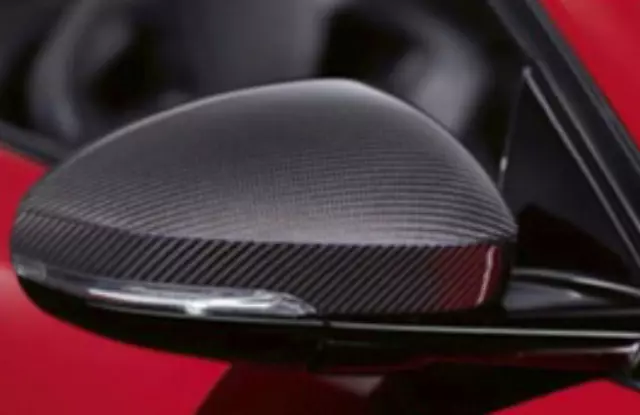Mirror Cover - Carbon Fiber - Left Side - Jaguar (T2R5390)
