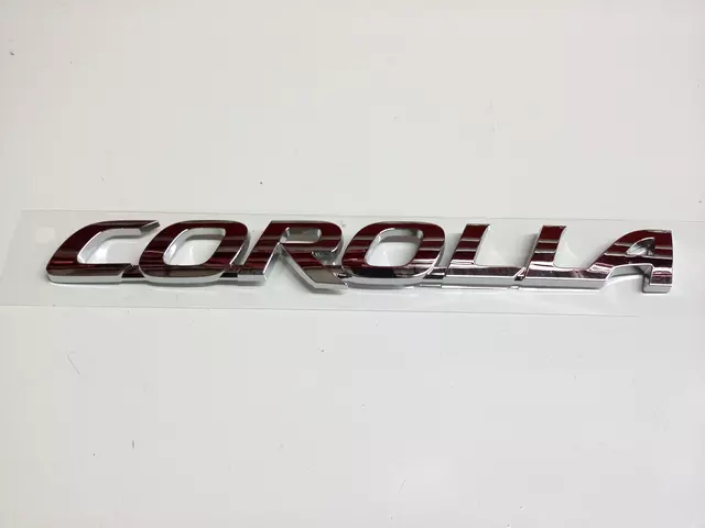 7544202181 - Body: Nameplate for Toyota: Corolla Image