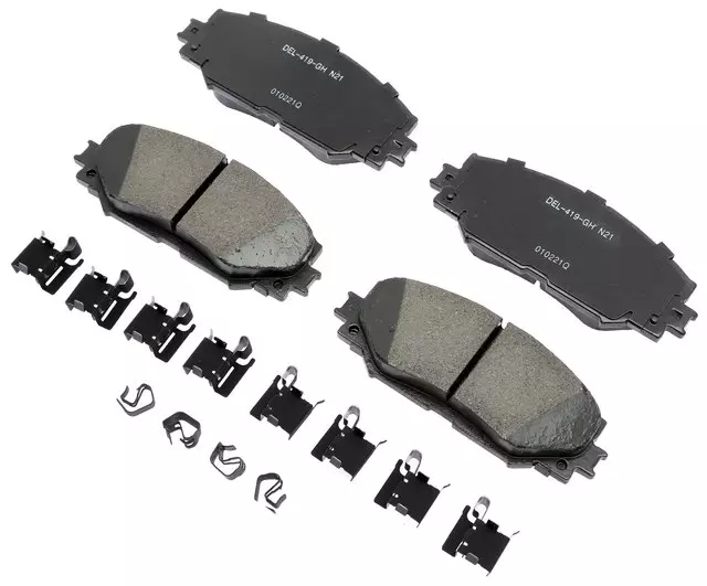 19428045 - : Ceramic Front Disc Brake Pad Kit With Clips for GM Image