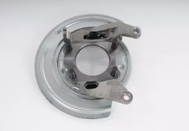 88965717 - Brakes: Backing Plate for Chevrolet: Avalanche 2500, Express 2500, Express 3500, Silverado 1500 HD, Silverado 2500, Silverado 2500 HD, Silverado 3500, Suburban 2500 | GMC: Savana 2500, Savana 3500, Sierra 1500 HD, Sierra 2500, Sierra 2500 HD, Sierra 3500, Yukon XL 2500 Image