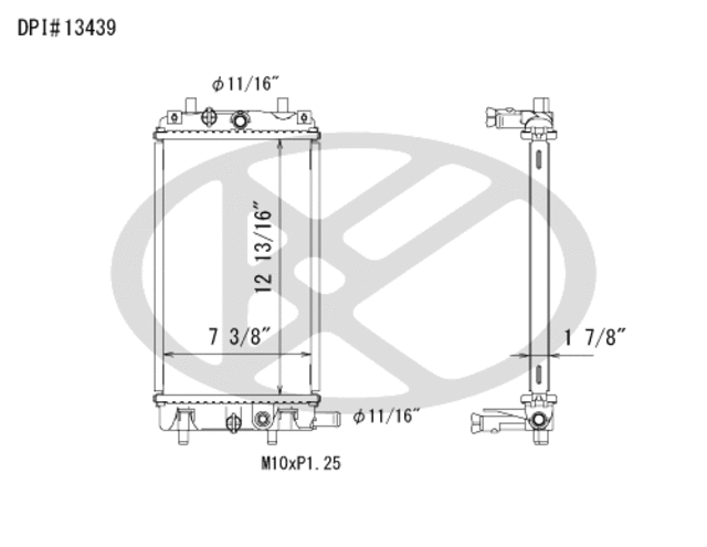 A13439 - Cooling Systems: Koyorad Radiator for Koyo Image