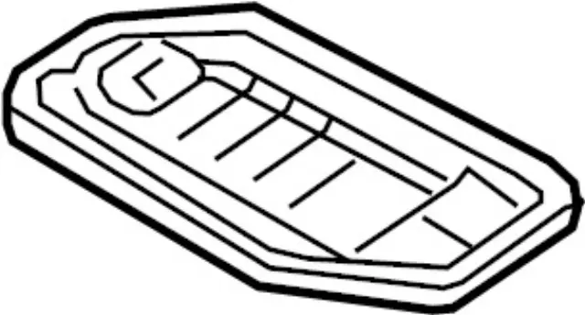 11110JK20C - Engine: Lower Oil Pan for INFINITI: EX35, EX37, FX35, FX37, G35, G37, M35, M35h, M37, Q40, Q50, Q60, Q70, Q70L, QX50, QX70 Image