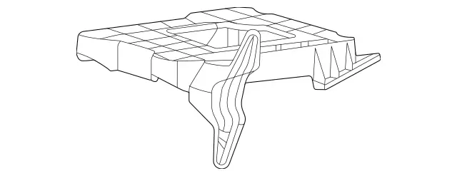 1675454901 - Electrical Equipment and Instruments: Holder for Mercedes-Benz: GLE350, GLE450, GLE450e, GLE53 AMG, GLE580, GLE63 AMG S, GLS450, GLS580, GLS63 AMG, Maybach GLS600 Image image