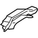 DT1Z6104321AA - Body: Cluster Visor for Ford: Transit Connect Image