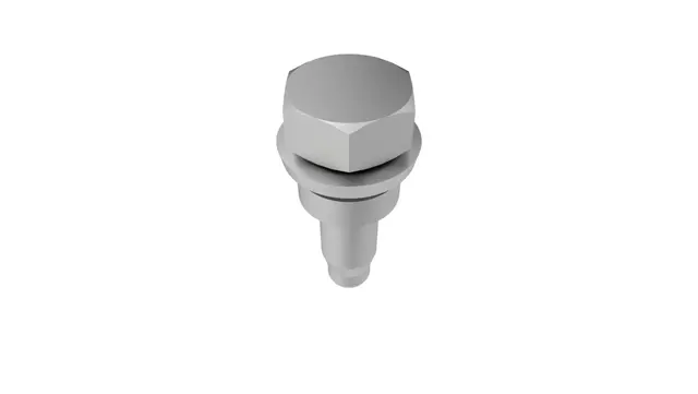6509672AA - : Hex Head Bolt And Coned Washer, Mounting for Mopar Image