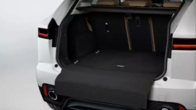 J9C2234PVJ - Interior: Luggage Compartment Luxury Carpet Mat for Jaguar: E-Pace Image
