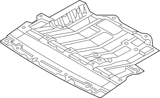 75892AL50A - : Radiator Support Splash Shield for INFINITI: G35 Image