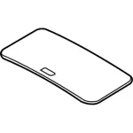 8S4Z61519A02AA - Body: Sunshade for Ford: Focus Image