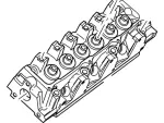 6U7Z6049A - Engine: Cylinder Head for Ford: Ranger, Taurus, Windstar | Mercury: Sable Image