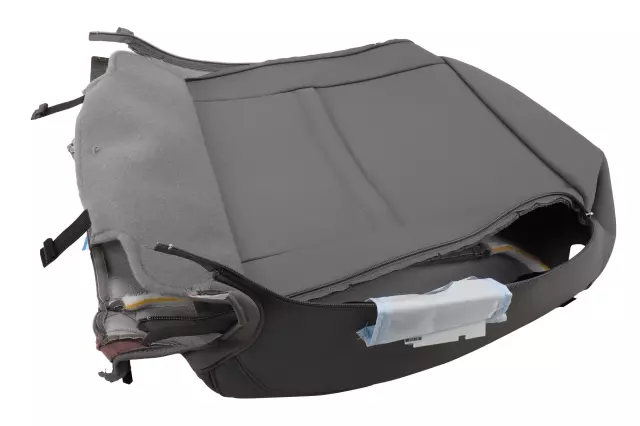 Gray Front Passenger Seat Back Cover - GM (84549901)