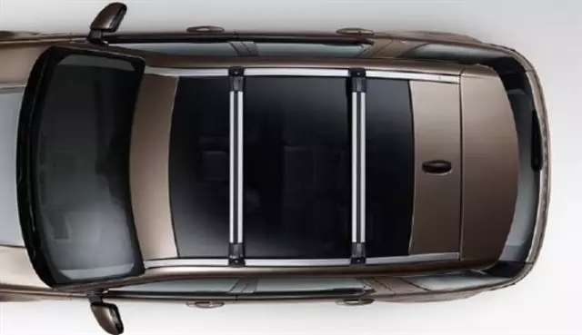 Roof Rails - Silver Finish, Fixed Roof - Land-Rover (VPLCR0133)