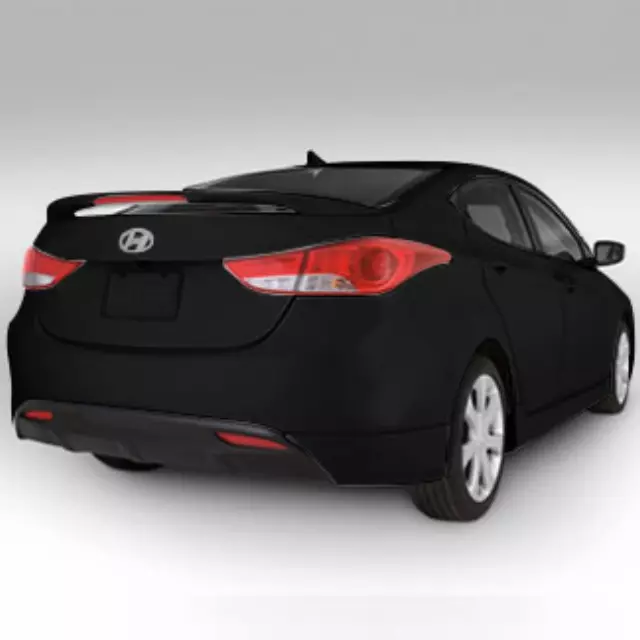 3XF30AB600NKA - Exterior: Rear Body Kit for Hyundai: Elantra, Genesis Coupe, Sonata Image