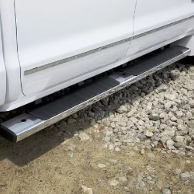 Assist Steps, 6 Inch Rectangular, Chrome - GM (84106507)