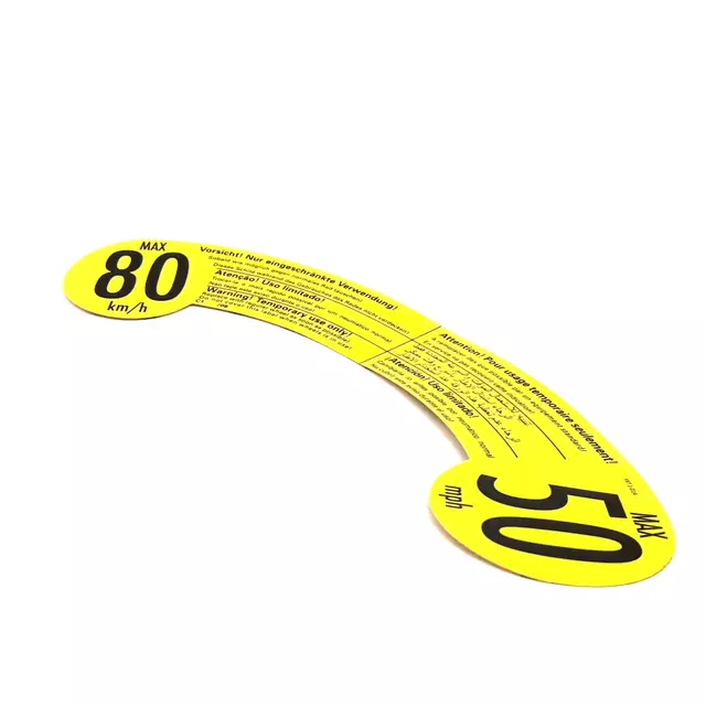 1J0010610K - Body: Caution Label for Volkswagen Image