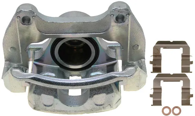 FRC12281 - Brakes &amp; Brake Parts: Raybestos R-Line Reman Semi-Loaded Caliper &amp; Bracket Assy for Raybestos Brakes Image